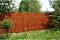 Штакетник Twin фигурный 0,45 Drap RAL 9005 черный