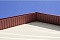 Софит металлический без перфорации 0,5 Satin с пленкой RAL 6005 зеленый мох