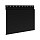 Скандинавский брус Модерн широкий (Чёрный изумруд матовый (RR33))