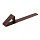 Снегозадержатель БИТ RAL 8017 коричневый Matt