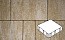 Плитка тротуарная Готика Natur, Квадрат, Оливковый, 300*300*60 мм