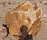 Глыбы песчаник колотый рельефный, 500-1000 мм