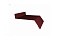 Отлив простой 200 0,5 Satin с пленкой RAL 3009 оксидно-красный